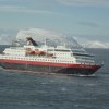 Das Hurtigruten Schiff